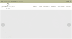 Desktop Screenshot of jayandrewssalonspa.com